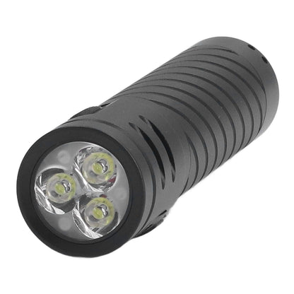 LED Camping Flashlight 3LED 3000LM Five Lighting Modes Super Bright White Light Flashlight for Outdoor V1294-YM0523-3119220054111