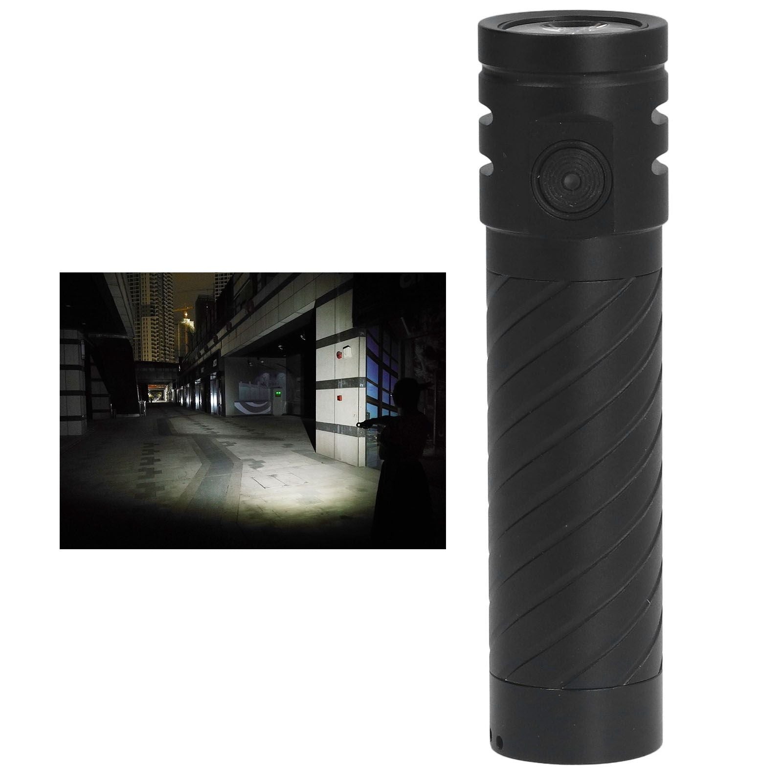 LED Camping Flashlight 3LED 3000LM Five Lighting Modes Super Bright White Light Flashlight for Outdoor V1294-YM0523-3119220054111