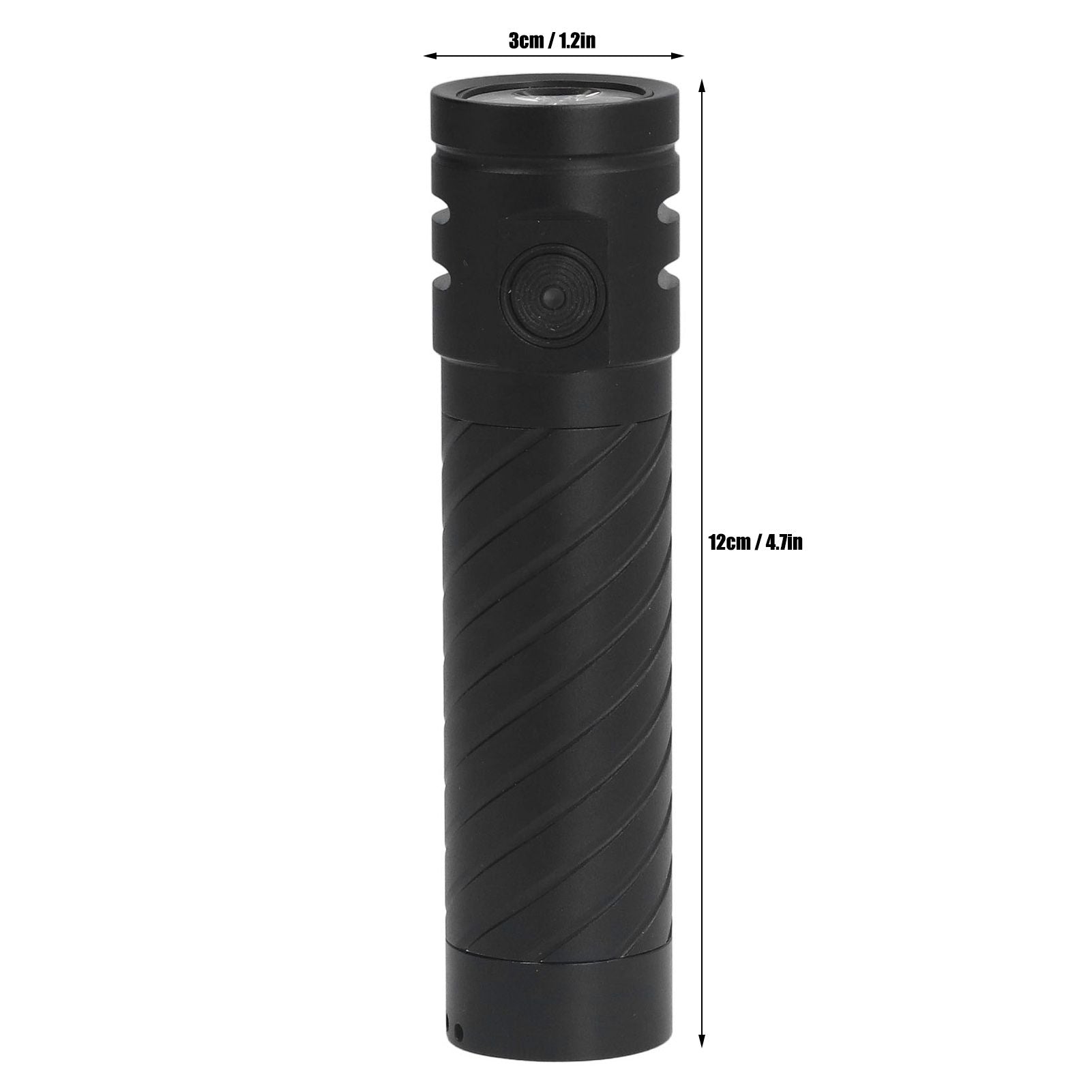 LED Camping Flashlight 3LED 3000LM Five Lighting Modes Super Bright White Light Flashlight for Outdoor V1294-YM0523-3119220054111