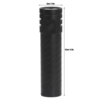 LED Camping Flashlight 3LED 3000LM Five Lighting Modes Super Bright White Light Flashlight for Outdoor V1294-YM0523-3119220054111