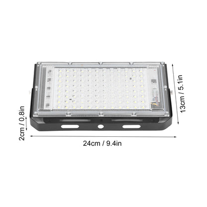 100W LED Flood Light Super Bright 10000 Luminous 120 degrees Beam Angle Flood Light Cool White IP66 V1294-YM0523-3119220054211