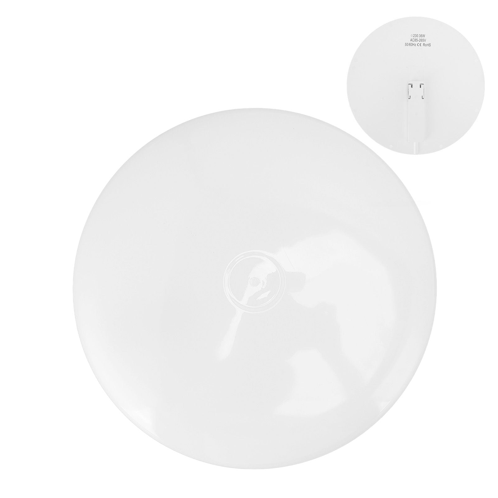 LED Ceiling Light 36W Power Saving Cool White Light Dustproof Ultra Thin Ceiling Light for Kitchen Bedroom V1294-YM0523-3119220054311
