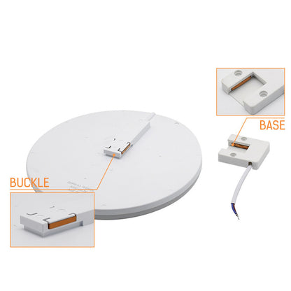 LED Ceiling Light 36W Power Saving Cool White Light Dustproof Ultra Thin Ceiling Light for Kitchen Bedroom V1294-YM0523-3119220054311