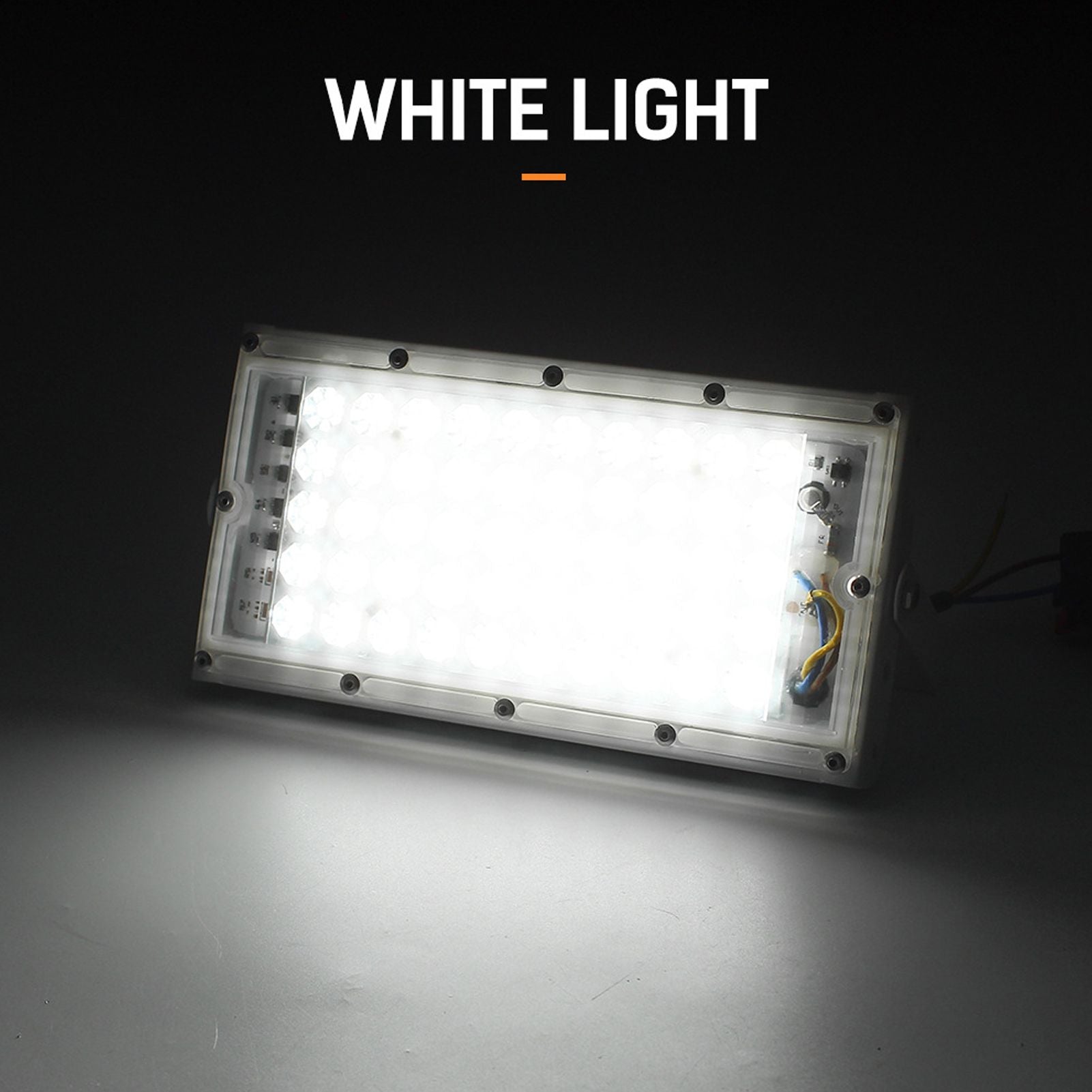 LED Flood Light 50W 12V Super Bright White Light Waterproof Outdoor LED Floodlight for Courtyards Gardens V1294-YM0523-3119220054411