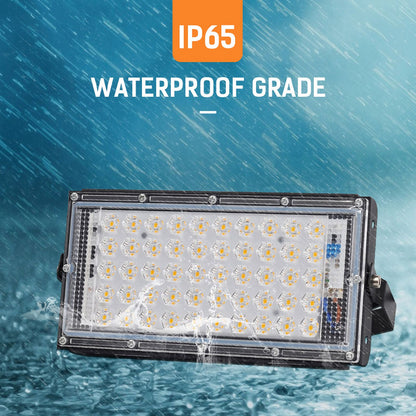 LED Flood Light 50W 12V Super Bright White Light Waterproof Outdoor LED Floodlight for Courtyards Gardens V1294-YM0523-3119220054411