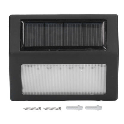 6 LED Solar Wall Lamp 10000H Automatic Function Small Size Solar Corridor Light for Hallway Staircase Garden V1294-YM0523-3119220055511