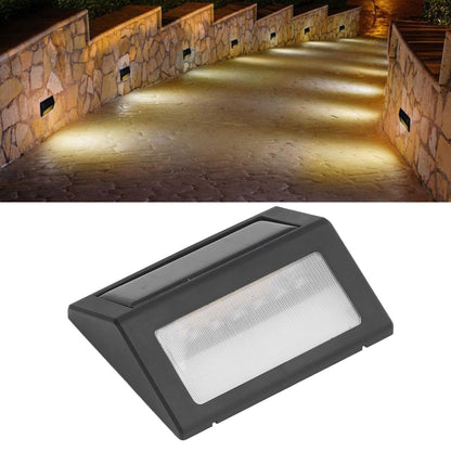 6 LED Solar Wall Lamp 10000H Automatic Function Small Size Solar Corridor Light for Hallway Staircase Garden V1294-YM0523-3119220055511