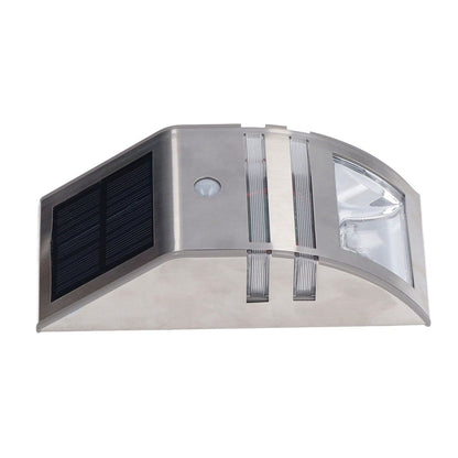 Solar Wall Lamp PIR Human Body Induction High Sensitivity White Light 40LM Stainless Steel Solar Wall Light V1294-YM0523-3119220055811