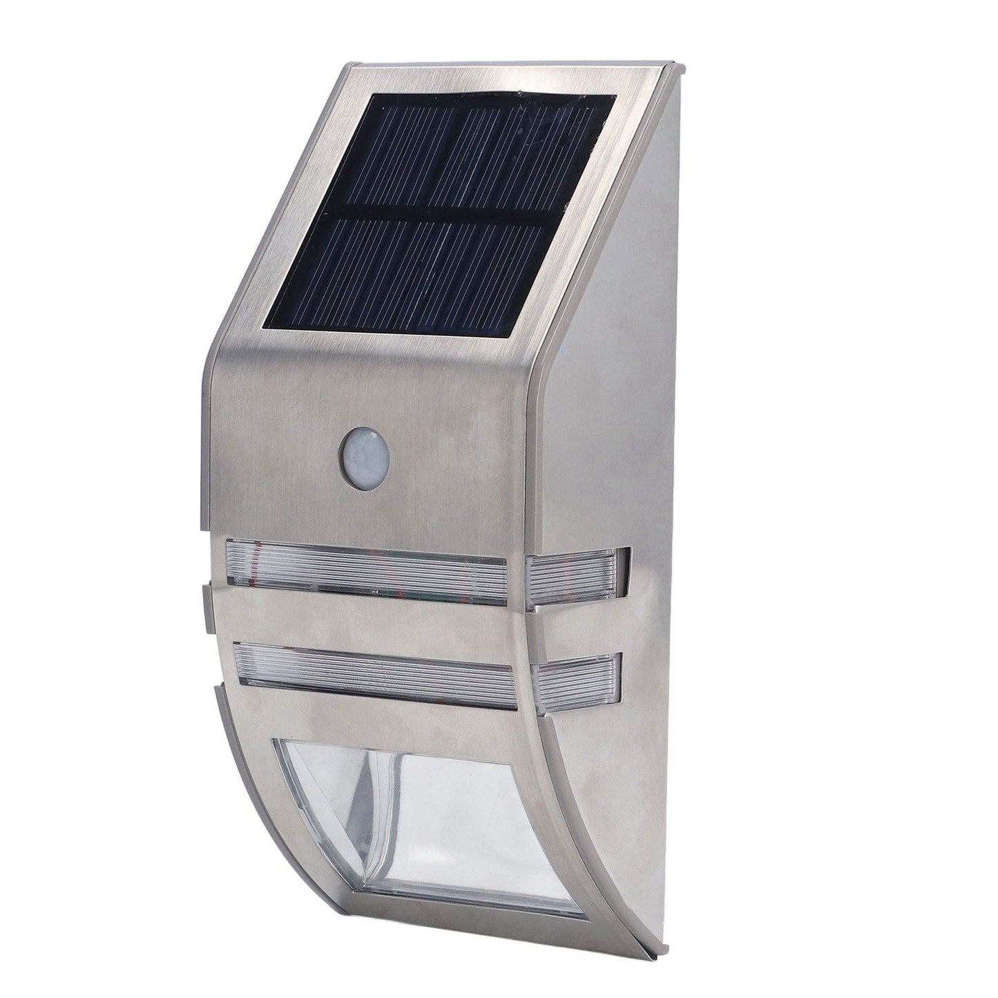 Solar Wall Lamp PIR Human Body Induction High Sensitivity White Light 40LM Stainless Steel Solar Wall Light V1294-YM0523-3119220055811