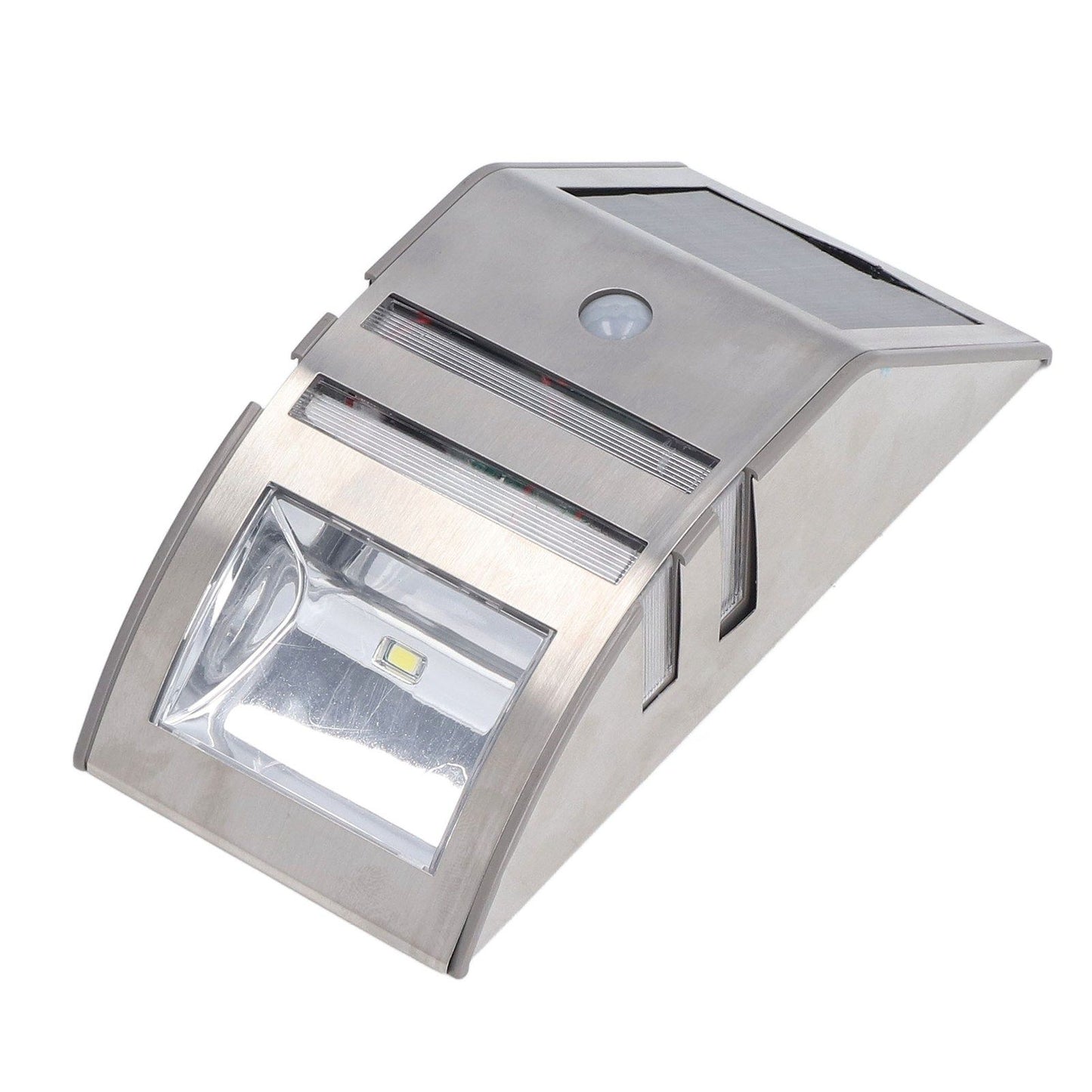 Solar Wall Lamp PIR Human Body Induction High Sensitivity White Light 40LM Stainless Steel Solar Wall Light V1294-YM0523-3119220055811