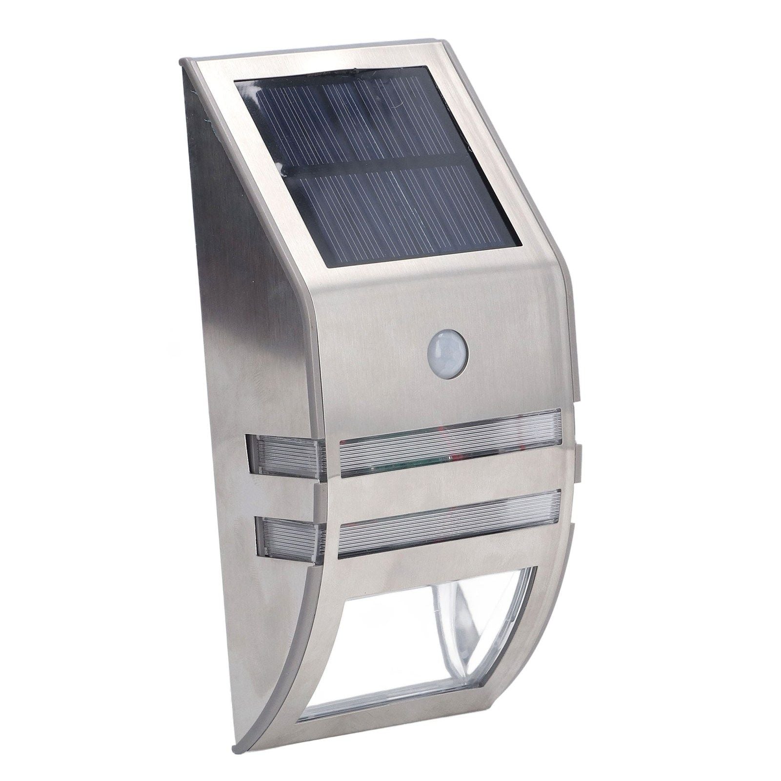 Solar Wall Lamp PIR Human Body Induction High Sensitivity White Light 40LM Stainless Steel Solar Wall Light V1294-YM0523-3119220055811