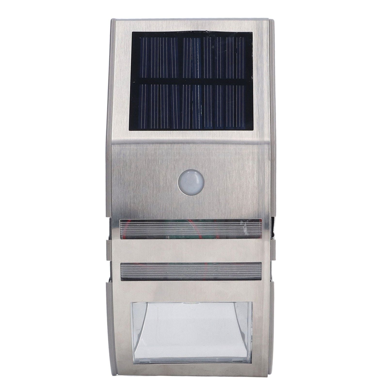 Solar Wall Lamp PIR Human Body Induction High Sensitivity White Light 40LM Stainless Steel Solar Wall Light V1294-YM0523-3119220055811
