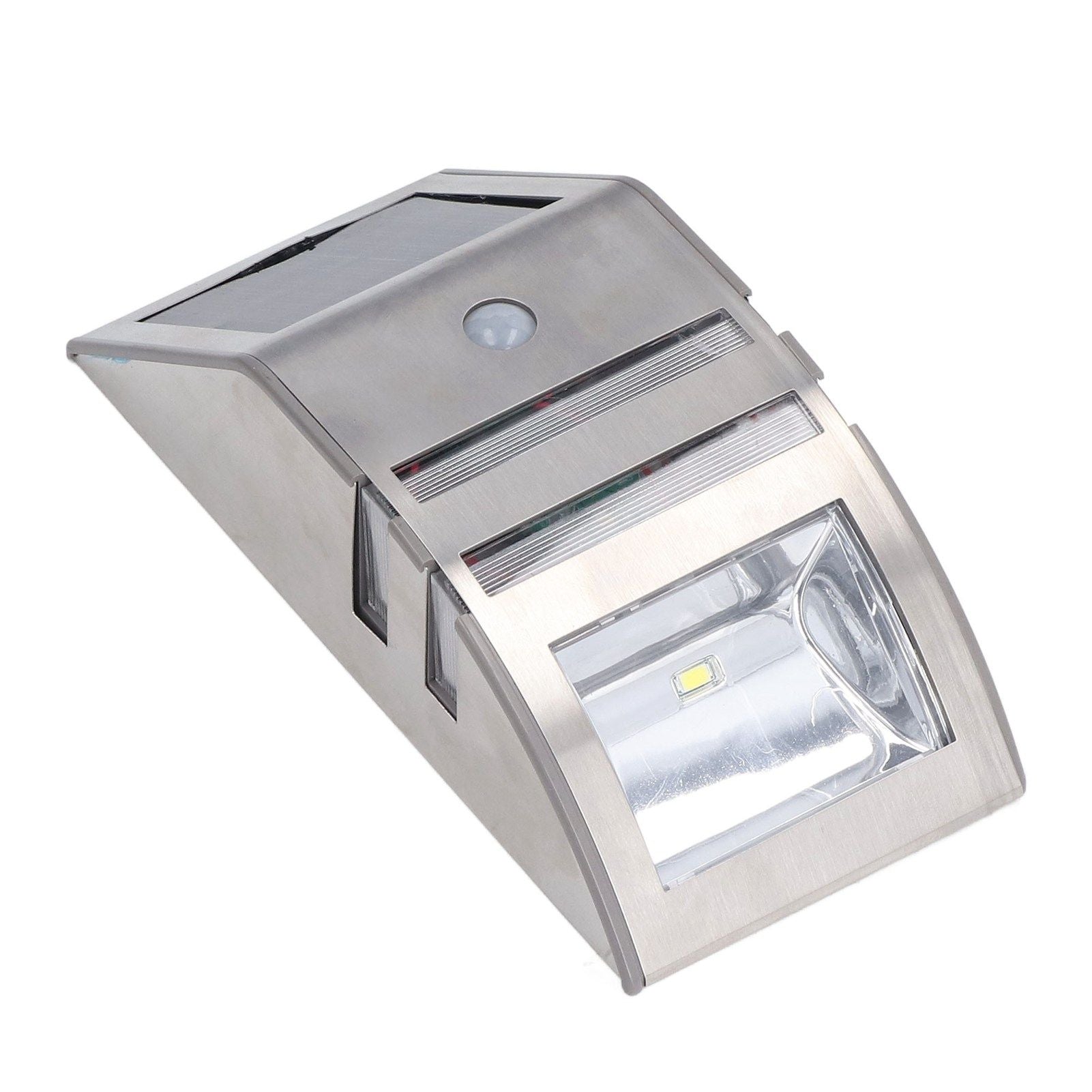 Solar Wall Lamp PIR Human Body Induction High Sensitivity White Light 40LM Stainless Steel Solar Wall Light V1294-YM0523-3119220055811