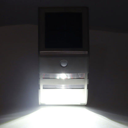 Solar Wall Lamp PIR Human Body Induction High Sensitivity White Light 40LM Stainless Steel Solar Wall Light V1294-YM0523-3119220055811