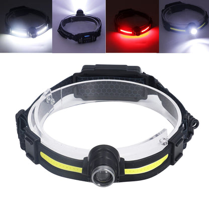 COB Multifunctional Headlight LED Mini Induction Headlamp Waterproof Camping Torch Head Lamp for Outdoors V1294-YM0523-3119220055911