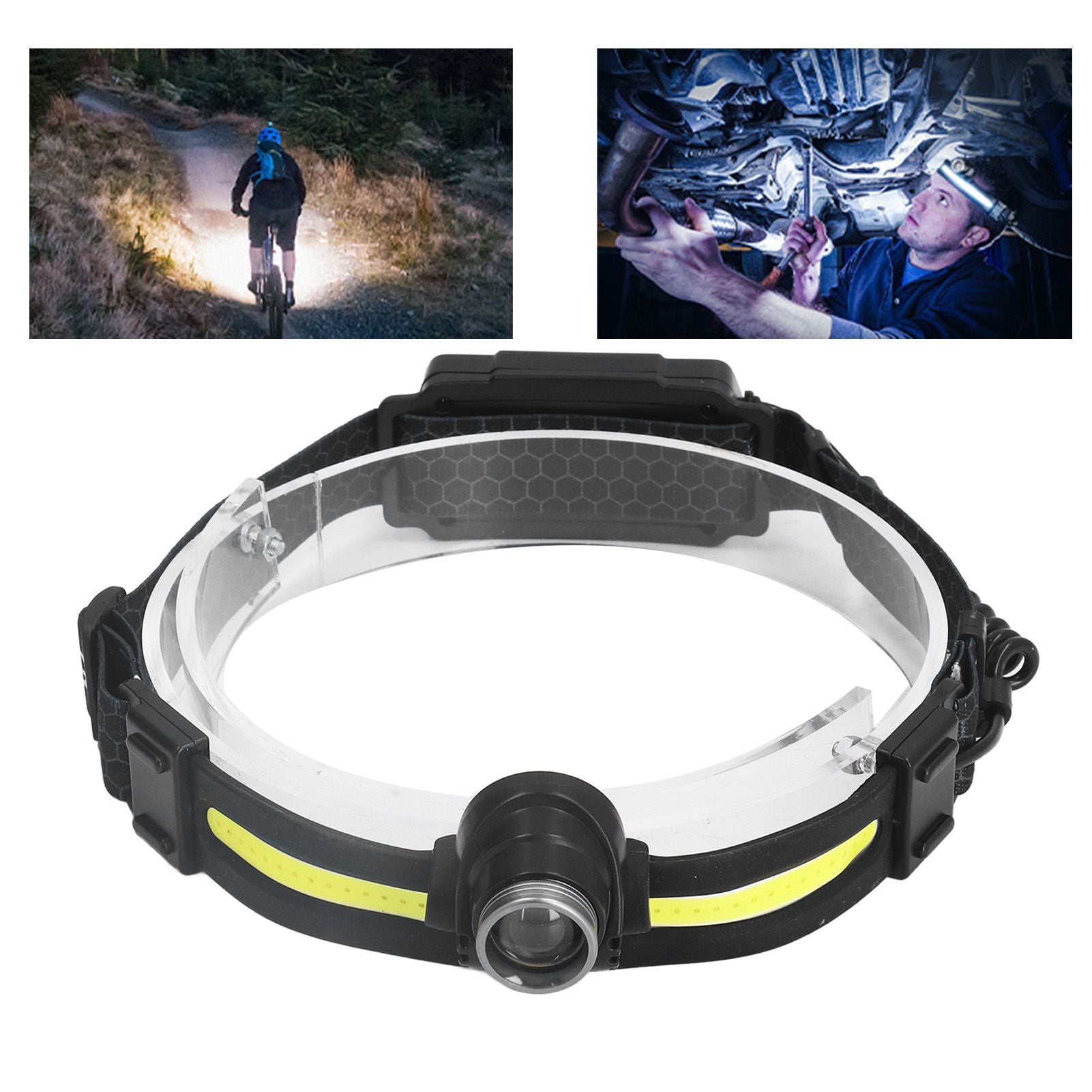COB Multifunctional Headlight LED Mini Induction Headlamp Waterproof Camping Torch Head Lamp for Outdoors V1294-YM0523-3119220055911