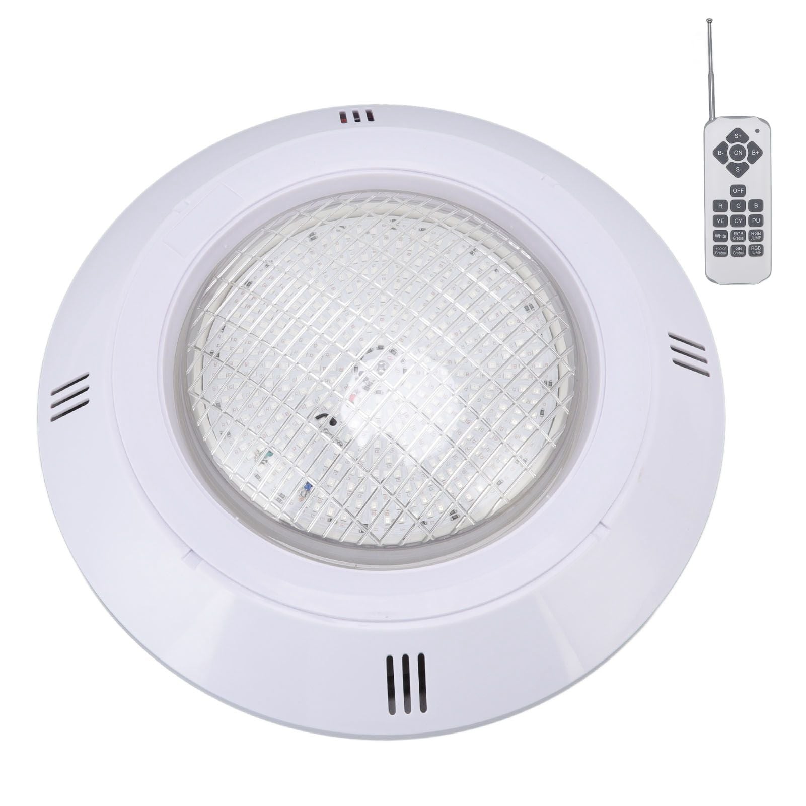 Pool LED Lights AC12V RGB Colorful IP68 Waterproof Remote Control High Transmittance Durable ABS Aquarium V1294-YM0523-3119220056412