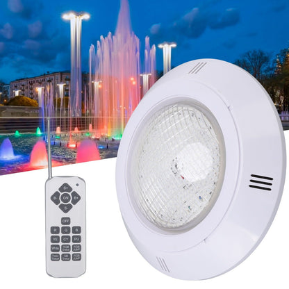 Pool LED Lights AC12V RGB Colorful IP68 Waterproof Remote Control High Transmittance Durable ABS Aquarium V1294-YM0523-3119220056412