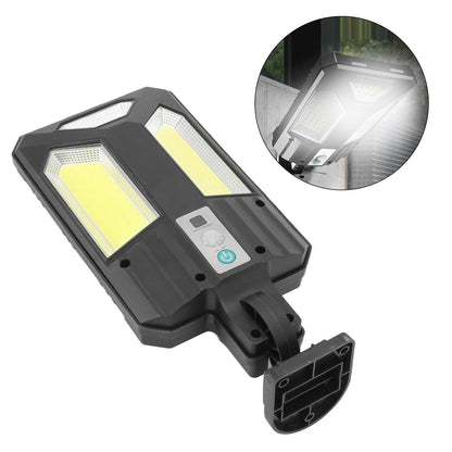 Solar Sensor Wall Light 3COB Energy Saving High Brightness Waterproof Solar Street Light for Outdoor V1294-YM0523-3119220057011