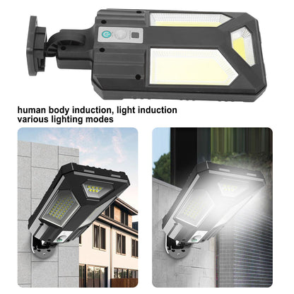 Solar Sensor Wall Light 3COB Energy Saving High Brightness Waterproof Solar Street Light for Outdoor V1294-YM0523-3119220057011