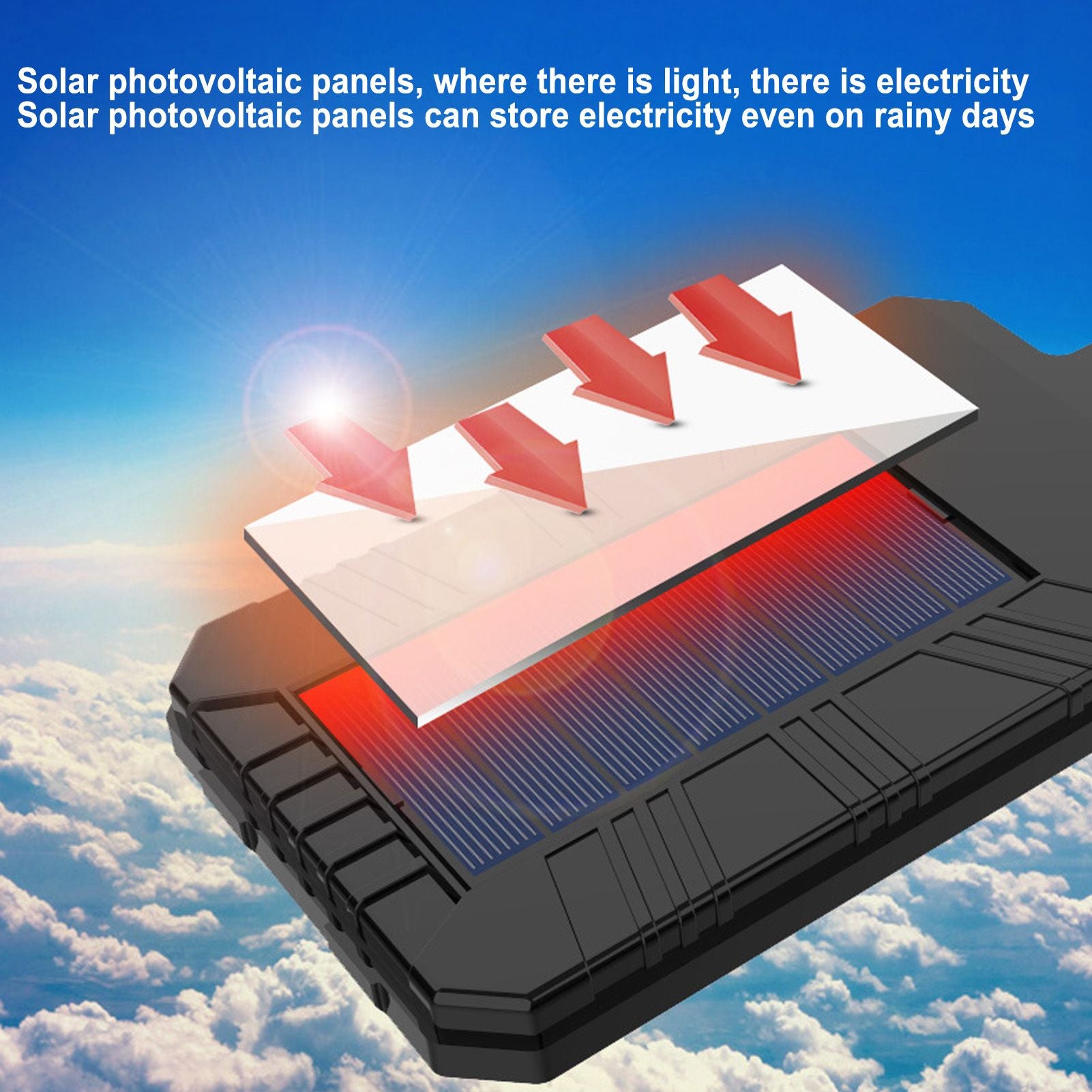 Solar Sensor Wall Light 3COB Energy Saving High Brightness Waterproof Solar Street Light for Outdoor V1294-YM0523-3119220057011