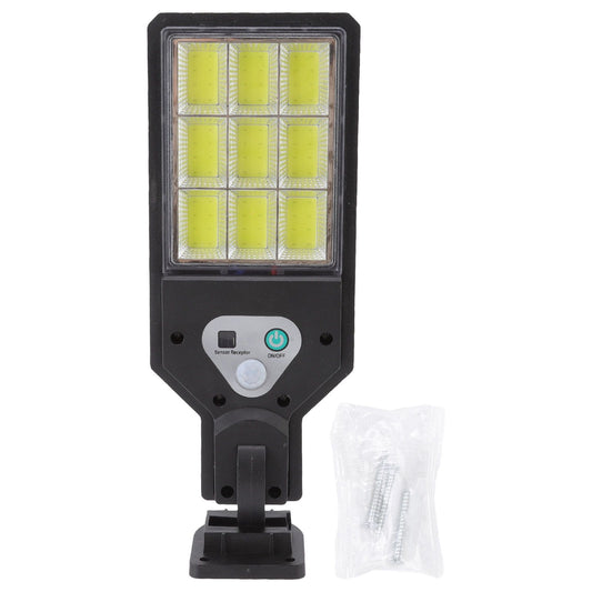 LED Solar Street Lights 9COB Body Sensing IP65 Waterproof Outdoor Street Lamp for Courtyard Yard Pathway V1294-YM0523-3119220057811