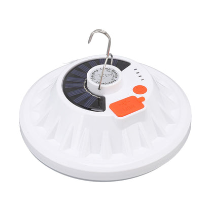 Solar Emergency Light IP65 Waterproof 60 LEDs USB Rechargeable Camping Light for Outdoor Camping V1294-YM0523-3119220058711