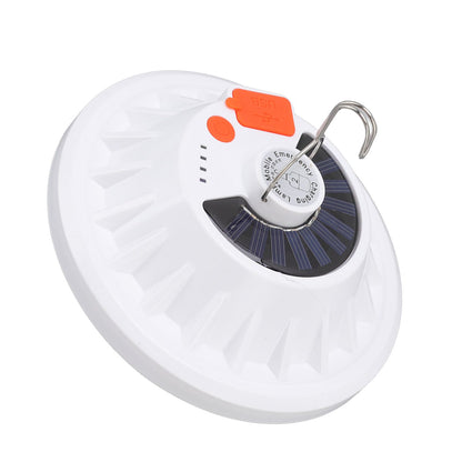 Solar Emergency Light IP65 Waterproof 60 LEDs USB Rechargeable Camping Light for Outdoor Camping V1294-YM0523-3119220058711