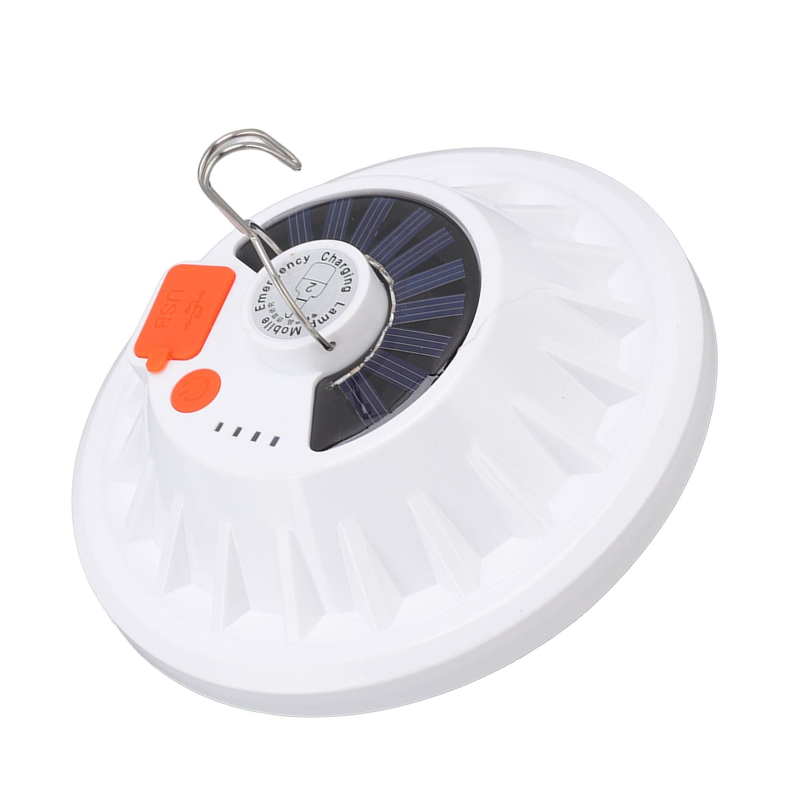 Solar Emergency Light IP65 Waterproof 60 LEDs USB Rechargeable Camping Light for Outdoor Camping V1294-YM0523-3119220058711