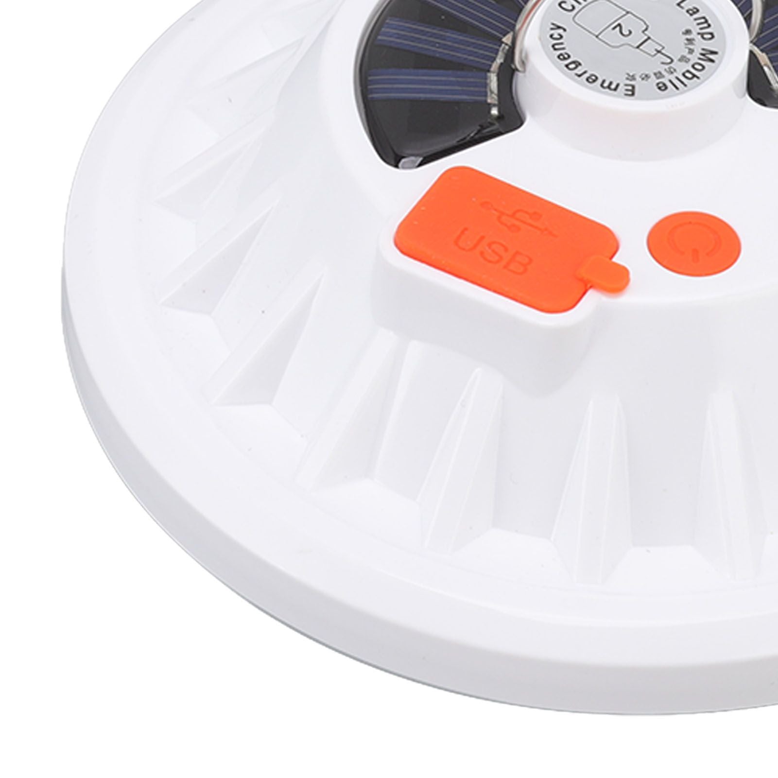 Solar Emergency Light IP65 Waterproof 60 LEDs USB Rechargeable Camping Light for Outdoor Camping V1294-YM0523-3119220058711
