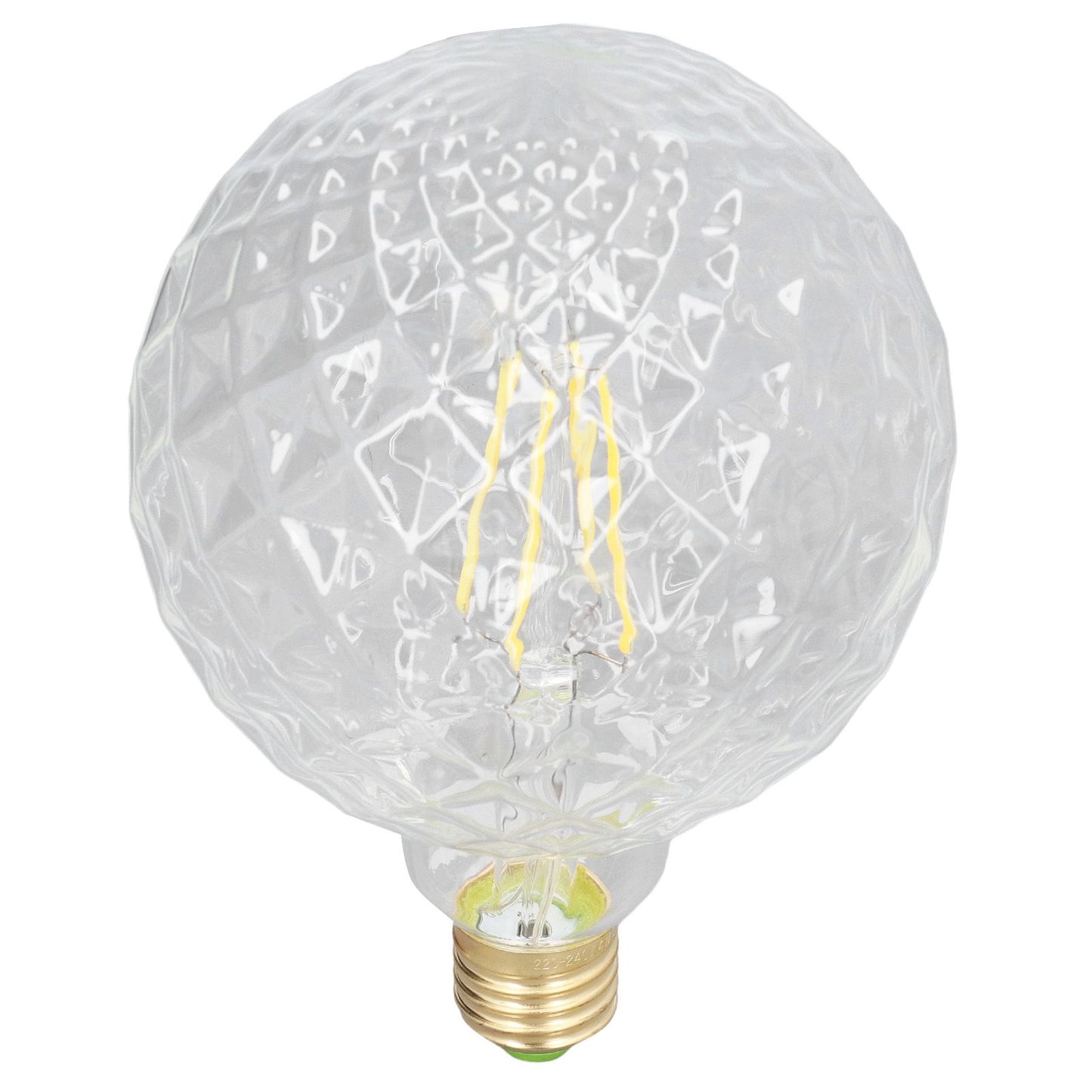 4W Round Light Bulbs Ananas Shape LED Lights Neutral Light 4000K E27 E26 Lampholder Dimmable Antique Light V1294-YM0523-3119220063211