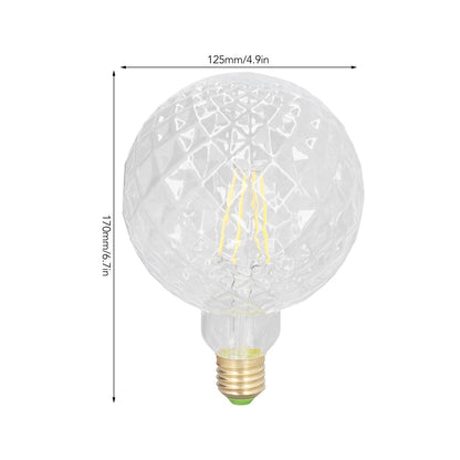 4W Round Light Bulbs Ananas Shape LED Lights Neutral Light 4000K E27 E26 Lampholder Dimmable Antique Light V1294-YM0523-3119220063211
