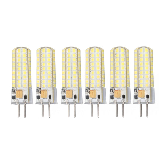 6Pcs GY6.35 LED Bulb 7W AC DC12V 700lm 72 LEDs 360 Degree LED Corn Light Bulb for Pendant Lamps Ceiling Lamps V1294-YM0523-3119220064711