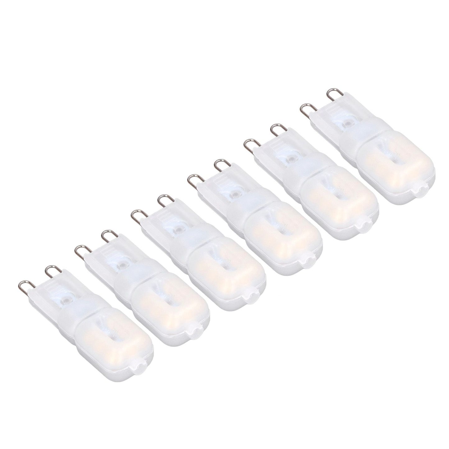 6Pcs G9 LED Light Bulbs Dimmable 3W Energy Saving 360 Degree Light Light Bulb for Ceiling Lamps and Pendant V1294-YM0523-3119220065013