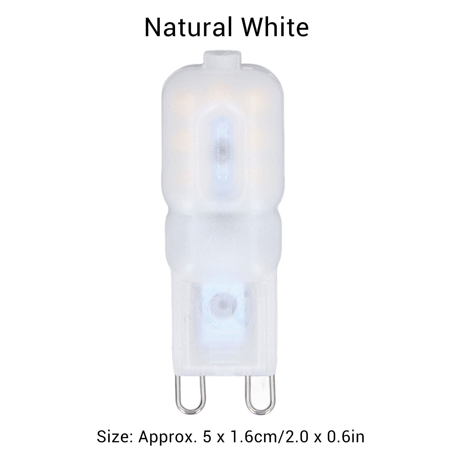 6Pcs G9 LED Light Bulbs Dimmable 3W Energy Saving 360 Degree Light Light Bulb for Ceiling Lamps and Pendant V1294-YM0523-3119220065013