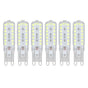 6pcs G9 LED Bulbs 7W Dimmable 360 degrees Illumination Replacement Light Bulb for Wall Desk Cabinet Lamp V1294-YM0523-3119220065412