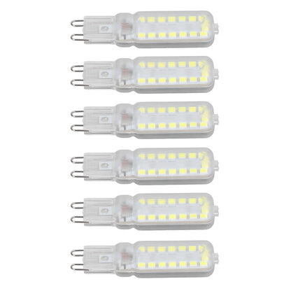 6pcs G9 LED Bulbs 7W Dimmable 360 degrees Illumination Replacement Light Bulb for Wall Desk Cabinet Lamp V1294-YM0523-3119220065412