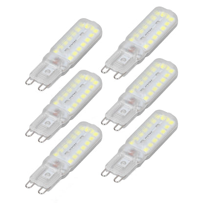 6pcs G9 LED Bulbs 7W Dimmable 360 degrees Illumination Replacement Light Bulb for Wall Desk Cabinet Lamp V1294-YM0523-3119220065412