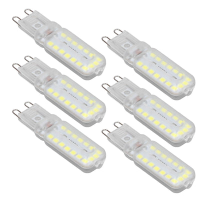 6pcs G9 LED Bulbs 7W Dimmable 360 degrees Illumination Replacement Light Bulb for Wall Desk Cabinet Lamp V1294-YM0523-3119220065412