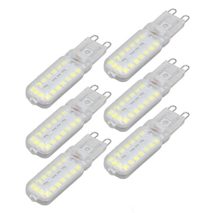 6pcs G9 LED Bulbs 7W Dimmable 360 degrees Illumination Replacement Light Bulb for Wall Desk Cabinet Lamp V1294-YM0523-3119220065412