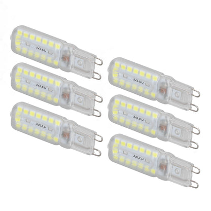 6pcs G9 LED Bulbs 7W Dimmable 360 degrees Illumination Replacement Light Bulb for Wall Desk Cabinet Lamp V1294-YM0523-3119220065412