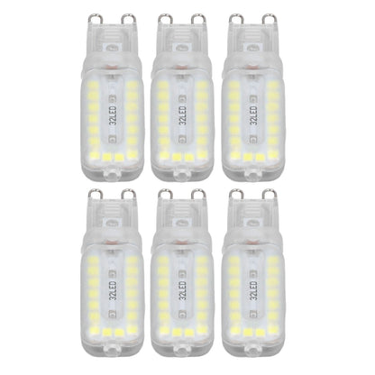 6pcs G9 LED Bulbs 7W Dimmable 360 degrees Illumination Replacement Light Bulb for Wall Desk Cabinet Lamp V1294-YM0523-3119220065412