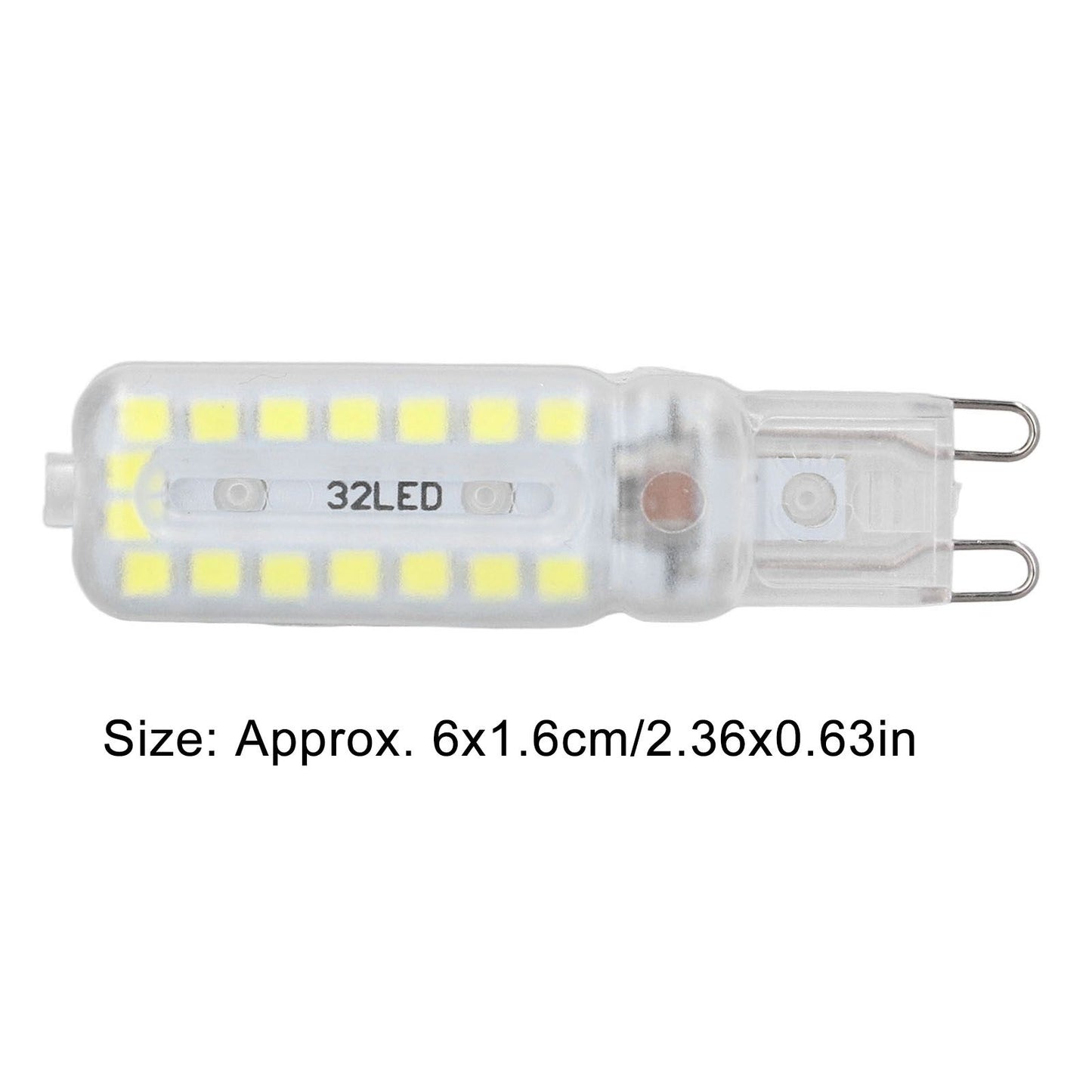 6pcs G9 LED Bulbs 7W Dimmable 360 degrees Illumination Replacement Light Bulb for Wall Desk Cabinet Lamp V1294-YM0523-3119220065412