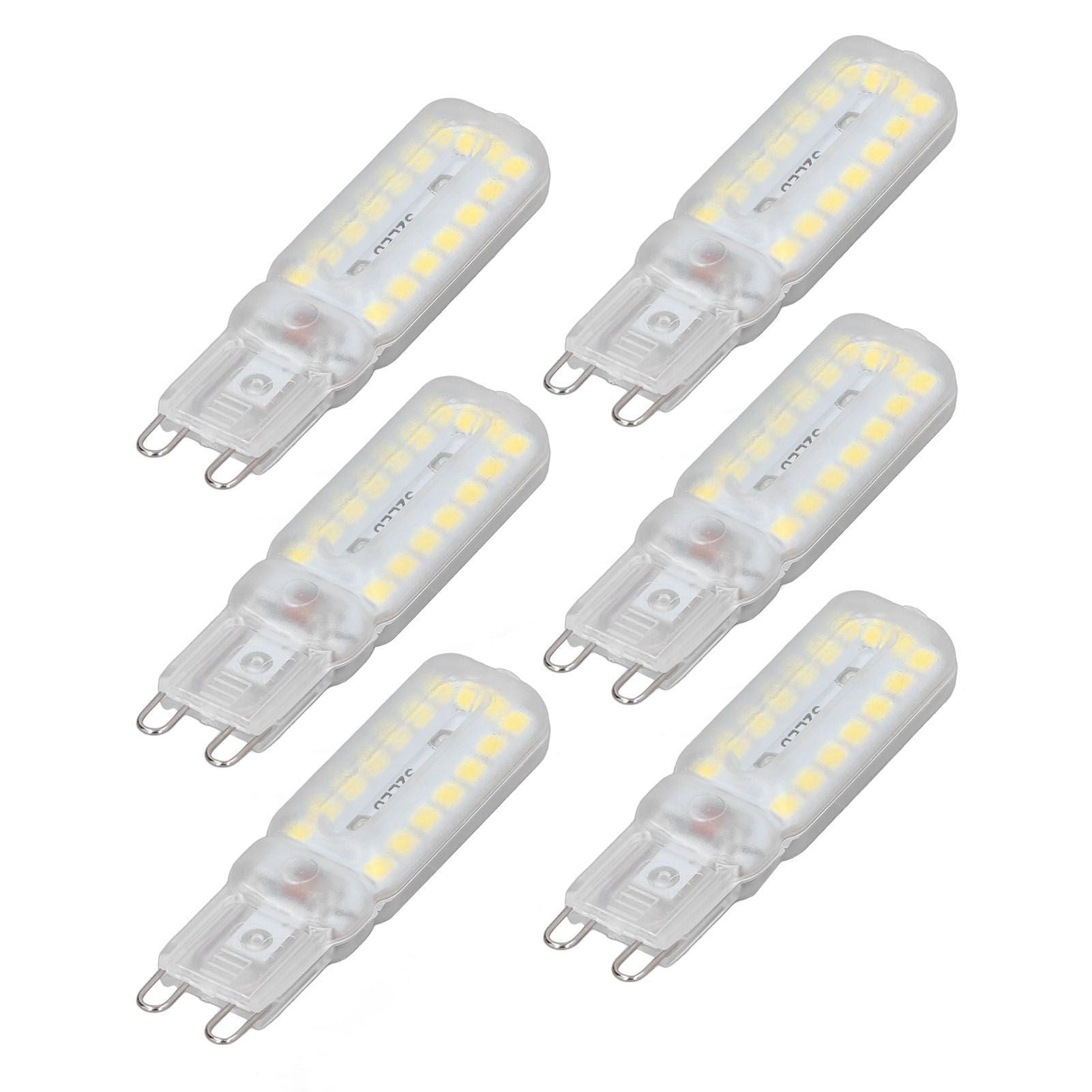 6pcs G9 LED Bulbs 7W Dimmable 360 degrees Illumination Replacement Light Bulb for Wall Desk Cabinet Lamp V1294-YM0523-3119220065413