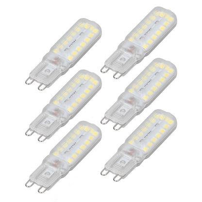 6pcs G9 LED Bulbs 7W Dimmable 360 degrees Illumination Replacement Light Bulb for Wall Desk Cabinet Lamp V1294-YM0523-3119220065414