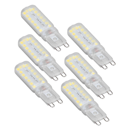 6pcs G9 LED Bulbs 7W Dimmable 360 degrees Illumination Replacement Light Bulb for Wall Desk Cabinet Lamp V1294-YM0523-3119220065414