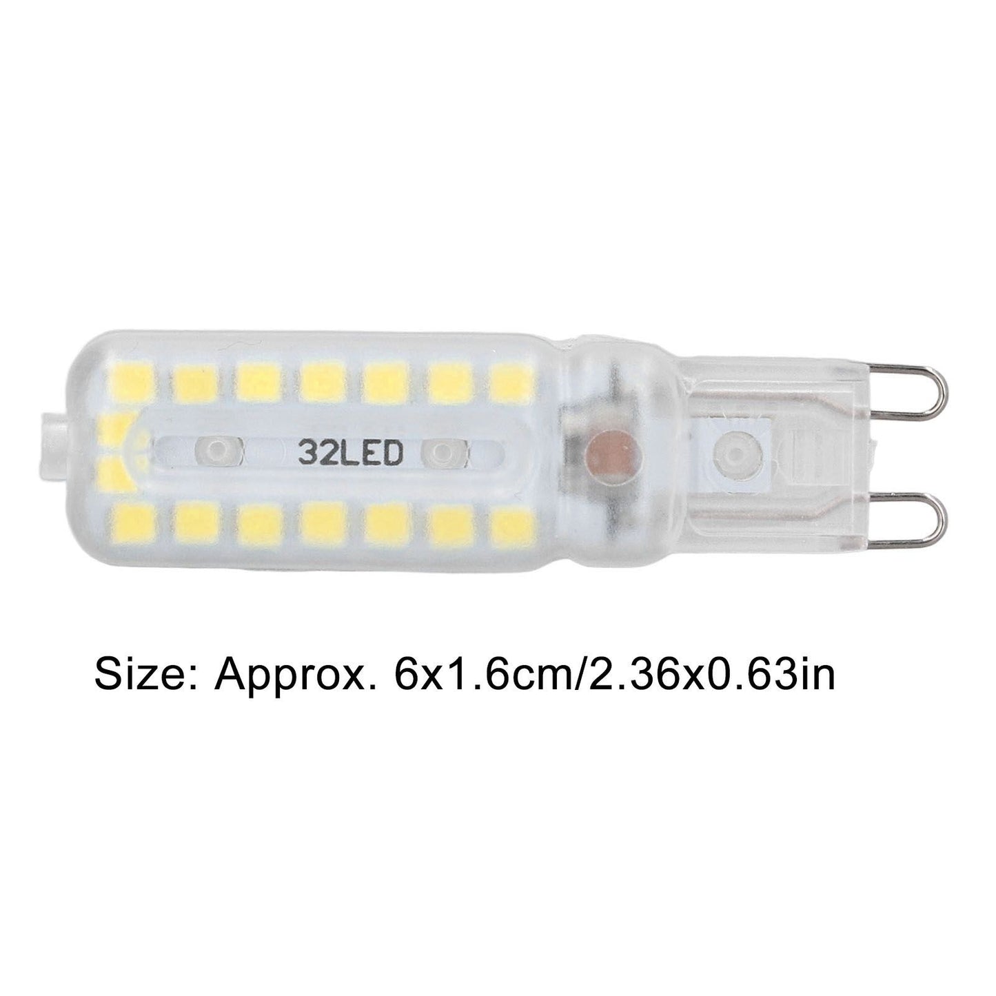 6pcs G9 LED Bulbs 7W Dimmable 360 degrees Illumination Replacement Light Bulb for Wall Desk Cabinet Lamp V1294-YM0523-3119220065414