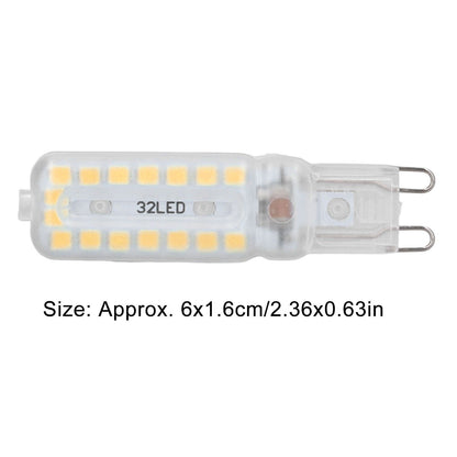 6pcs G9 LED Bulbs 7W Dimmable 360 degrees Illumination Replacement Light Bulb for Wall Desk Cabinet Lamp Warm V1294-YM0523-3119220065415