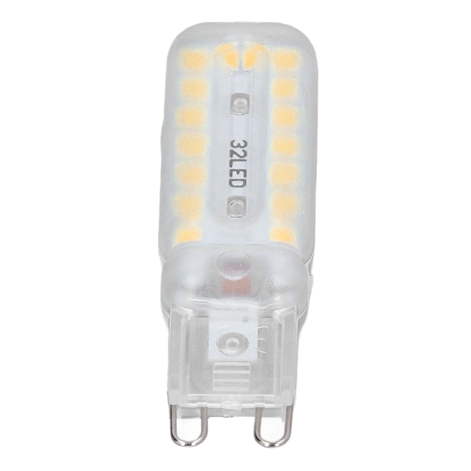 6pcs G9 LED Bulbs 7W Dimmable 360 degrees Illumination Replacement Light Bulb for Wall Desk Cabinet Lamp Warm V1294-YM0523-3119220065415