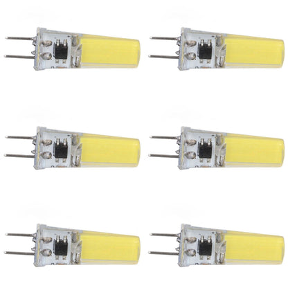 6Pcs G8 LED Bulb 5W Dimmable 2508 COB Energy Saving Easy Installation 360 Degrees 50000 Hours Stable 5W Bulbs V1294-YM0523-3119220065612